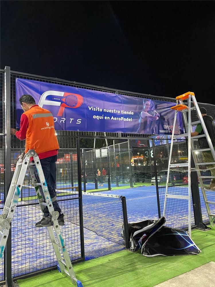 Branding de cancha FP Sports