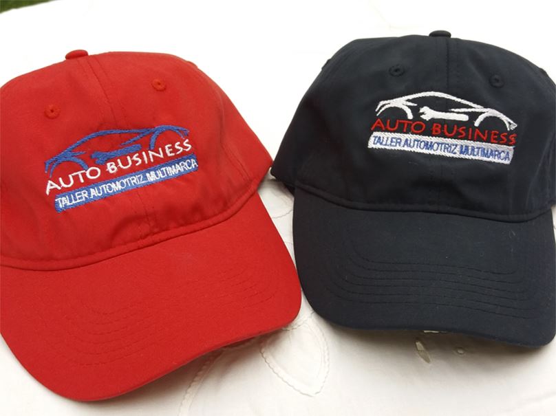 Gorros bordados Auto Business