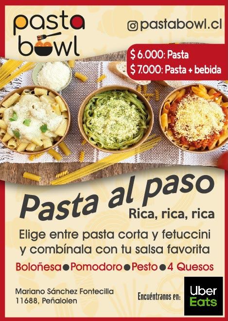 Flyer Pasta Bowl