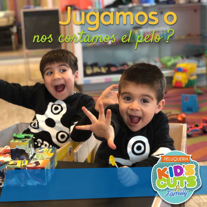 Kids Cuts: ¿Jugamos o nos cortamos el pelo?
