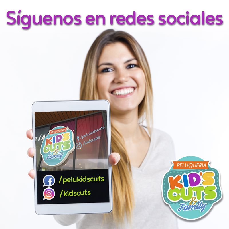 Kids Cuts: Síguenos en redes